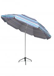 Зонт пляжный фольгированный (200см) 6 расцветок 12шт/упак ZHU-200 (расцветка 5) - фото 23