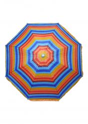 Зонт пляжный фольгированный (200см) 6 расцветок 12шт/упак ZHU-200 (расцветка 5) - фото 16